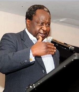 Finance minister Tito Mboweni at the Banking Summit. Photo: The Banking Association of SA.