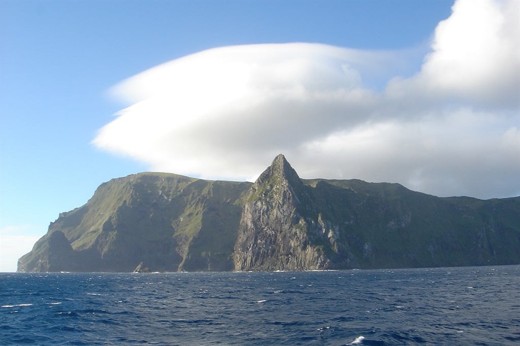 Gough Island in the South Atlantic