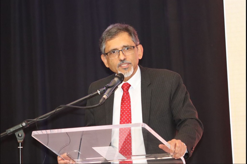 Minister Ebrahim Patel, who is also in the firing line. Photo by GCIS