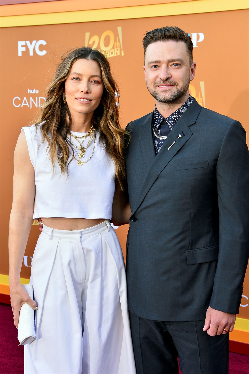 Jessica Biel and Justin Timberlake attend the Los 