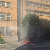  Yet another Joburg building on fire  