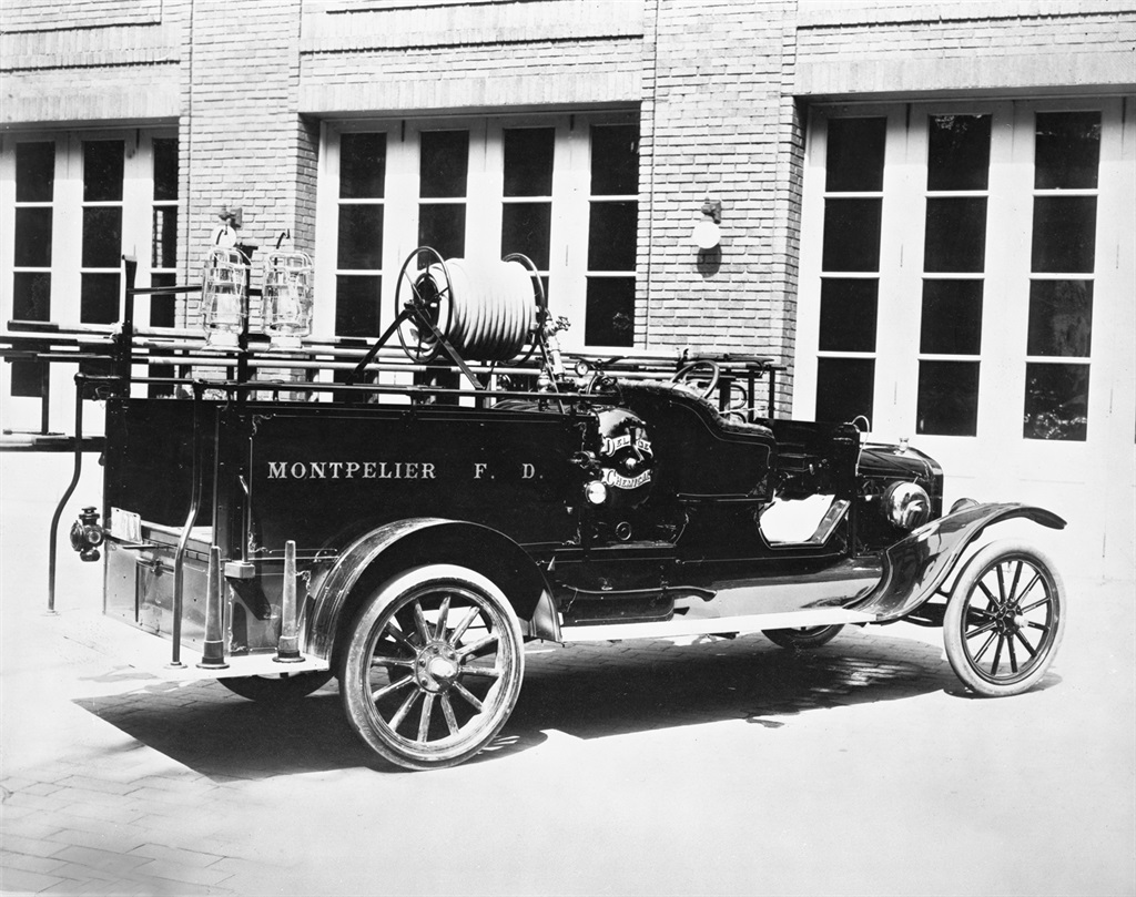 1919 Ford Model TT one-tonne fire truck