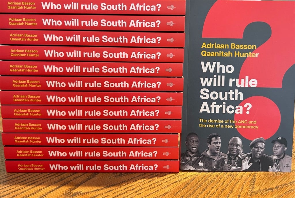  Who will rule South Africa? by News24 editor-in-chief Adriaan Basson and Assistant Editor for Politics and Opinion Qaanitah Hunter, investigates, tracks and measures the ANC's governance record of 30 years and predicts likely outcomes for the 2024 general election. (Supplied)