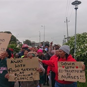  Abahlali want 'RUDE' nurses gone!  