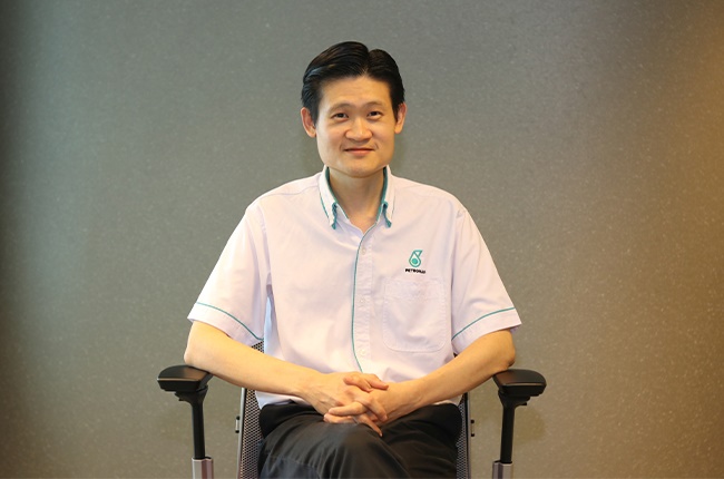 Chan Ming Yau, principal of fuel technology, Petronas (Petronas)