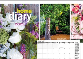 On sale now: Home diary 2021