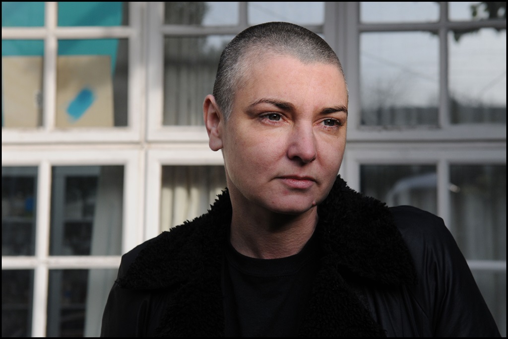 Irish singer and songwriter Sinéad O'Connor posed at her home in County Wicklow, Republic Of Ireland on 3rd February 2012. 