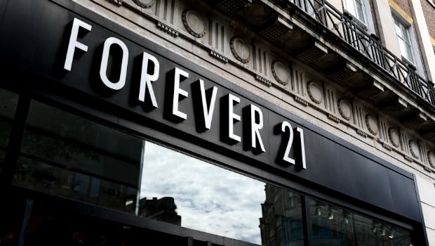 Forever 21 store is pictured in London