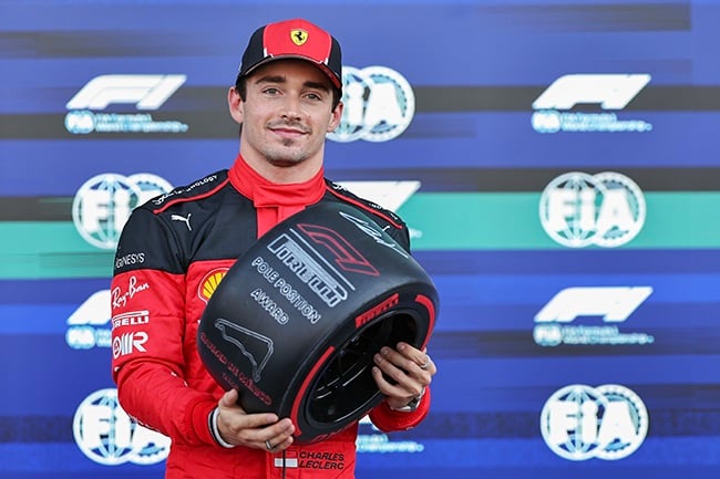 Ferrari’s Leclerc grabs surprise pole for Mexico Grand Prix | Sport