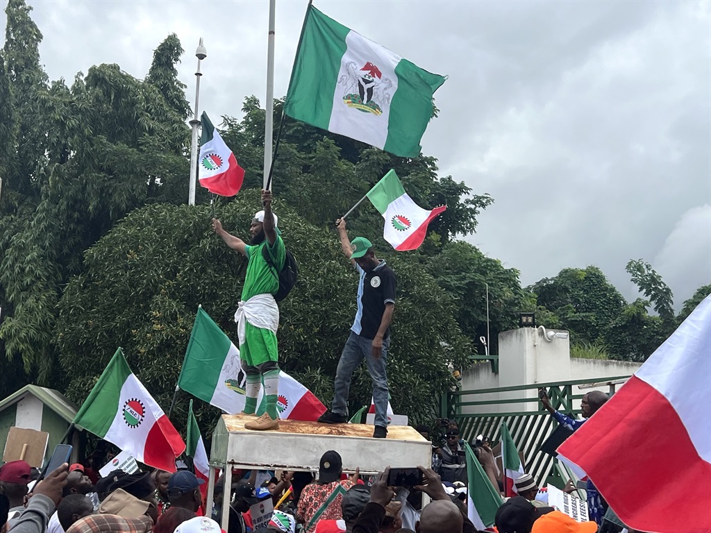 News24 | Nigeria's big unions call 'indefinite' strike over fuel prices and the cost of living
