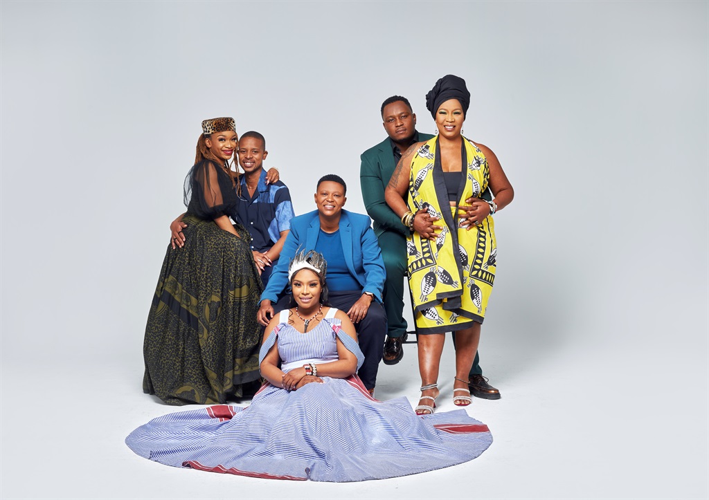 This is the cast of Mzansi Magic's new reality show, Thokoza Munt’wam. From left: Mercedes,Yolo, Zee, Slay, Mcool and Ndlovulati.