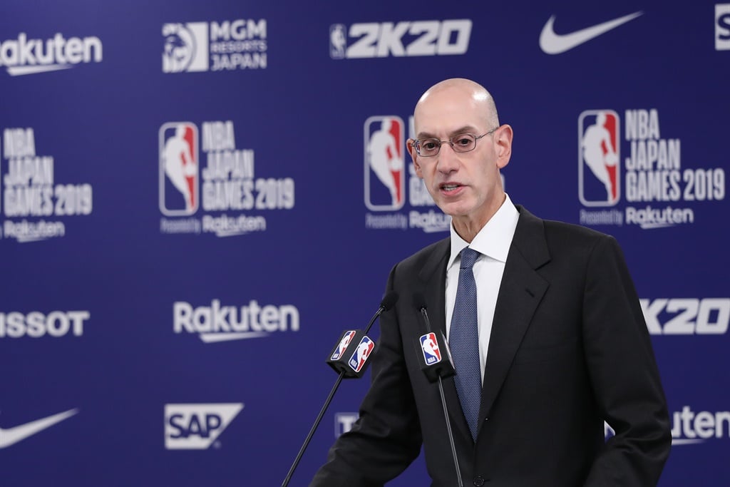 Commissioner of the National Basketball Association (NBA) Adam Silver. Picture: Takashi Aoyama/Getty Images