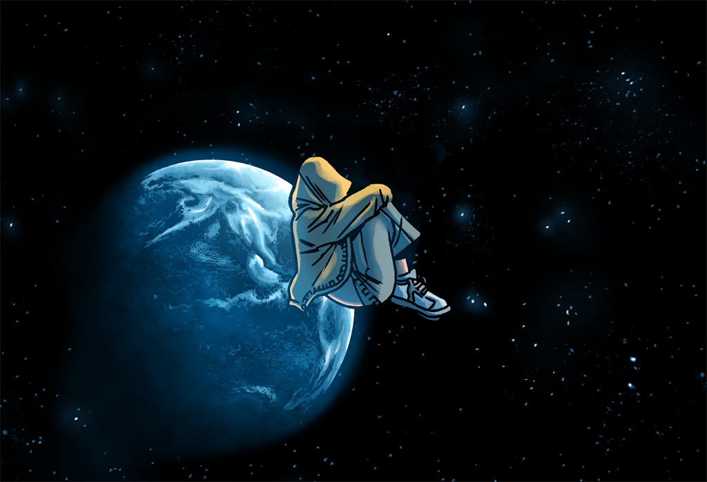 PLANET DIVOC-91 is a nine-part, sci-fi satire webcomic series focused around a fictional pandemic outbreak, which takes place in outer space. (Photo: Supplied)
