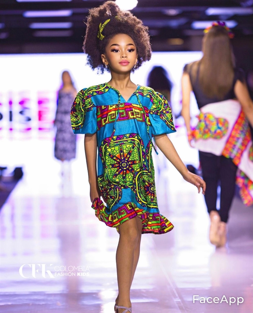 Meet Azania Sweeney, the local seven-year-old model who's already ...