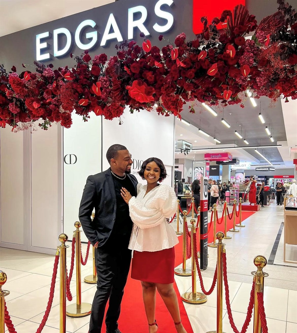 Digital creator couple, Clement Mokoena and Moratoa Mokoena were some of the Celebrities who attended the Edgars relaunch.