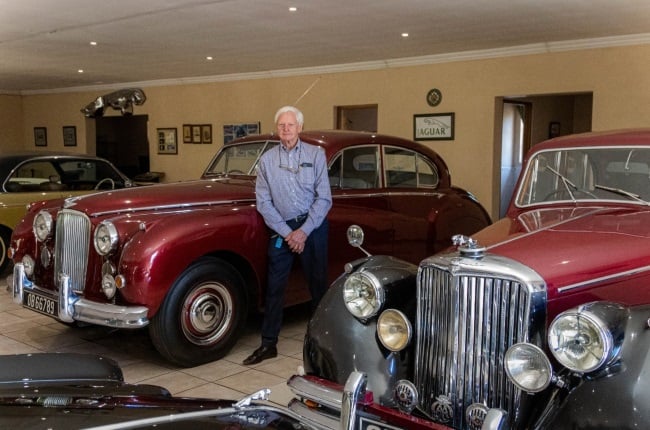 Former judge Fred Beckley is just as at home among his cars as he used to be in the courtroom. (PHOTO: Danita Marais/True Reflection Studio)