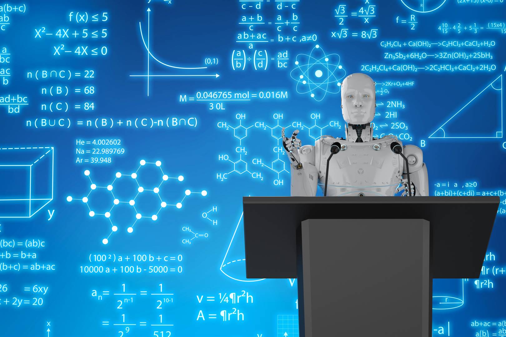 Dr Khotso de Wee argues that robots will never be able to take the place of real teachers. Picture: iStock/Gallo Images