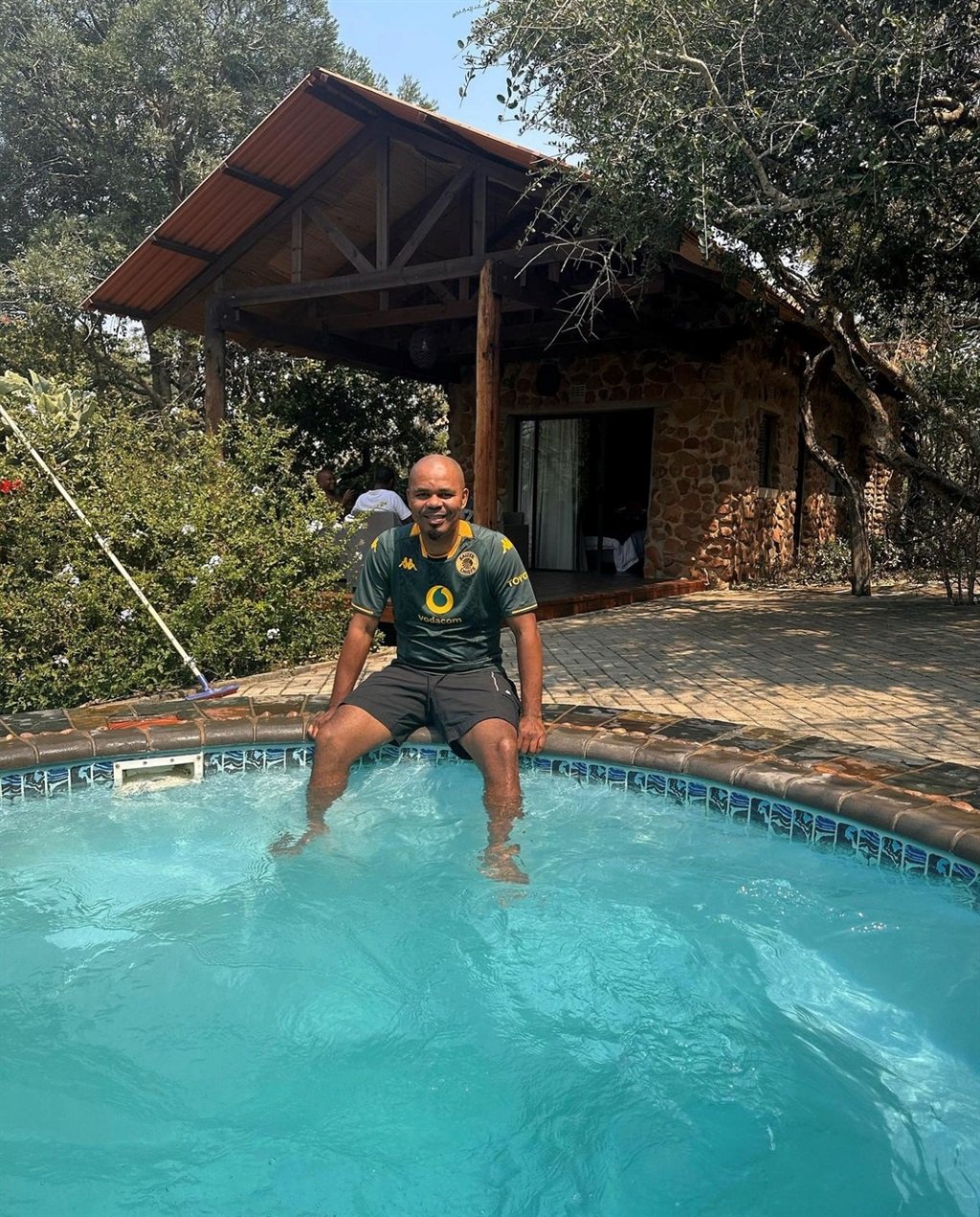 Former Kaizer Chiefs defender Derrick Spencer enjoyed some hunting in KZN recently. 