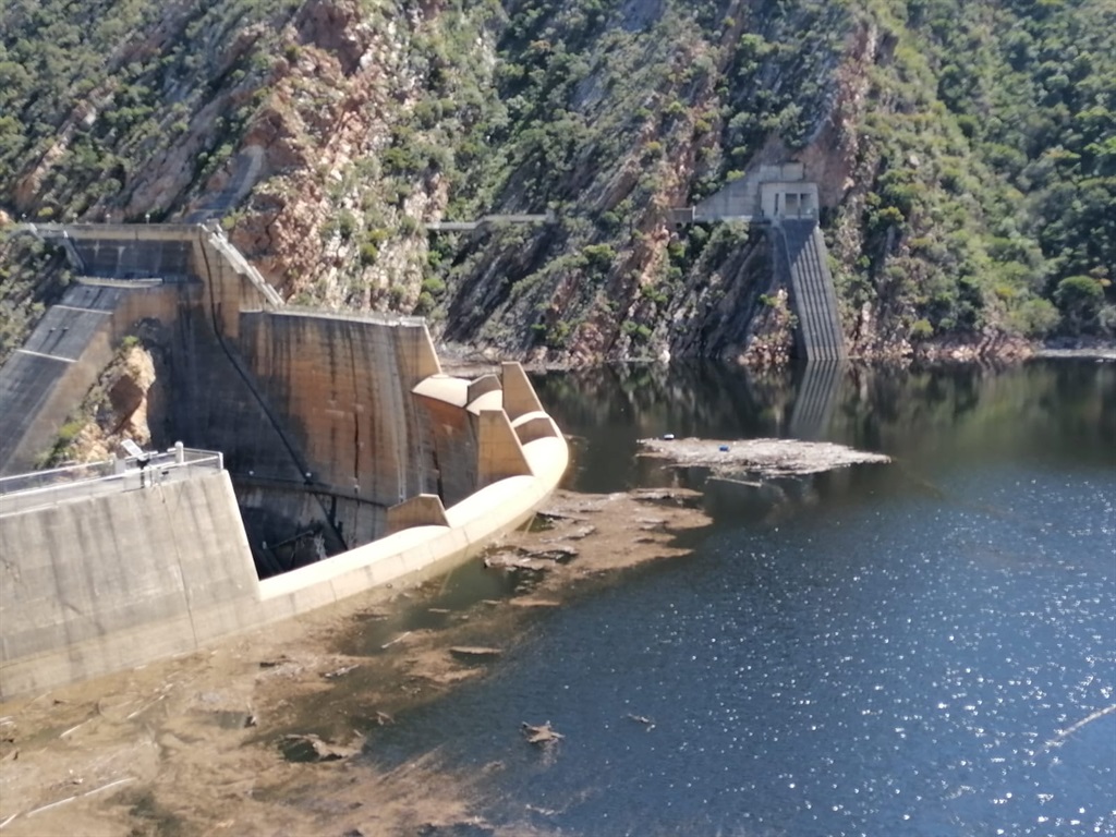 The Kouga Dam is expected to reach reach full capacity soon.
