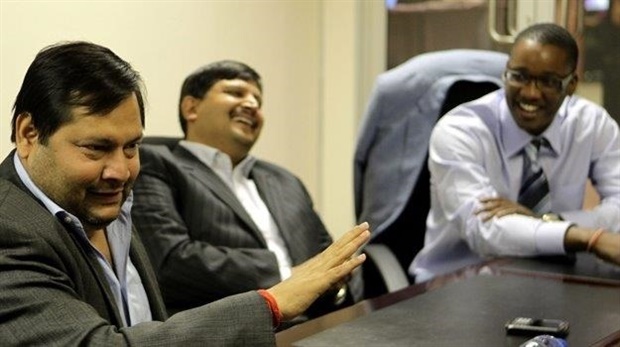 <p>"Treasury’s designation targets the Guptas’ pay-to-play political patronage, which was orchestrated at the expense of the South African people," said Mandelker.&nbsp;<em></em></p><p><em>Photo: Ajay and Atul Gupta and Duduzane Zuma. (Gallo Images)</em></p>