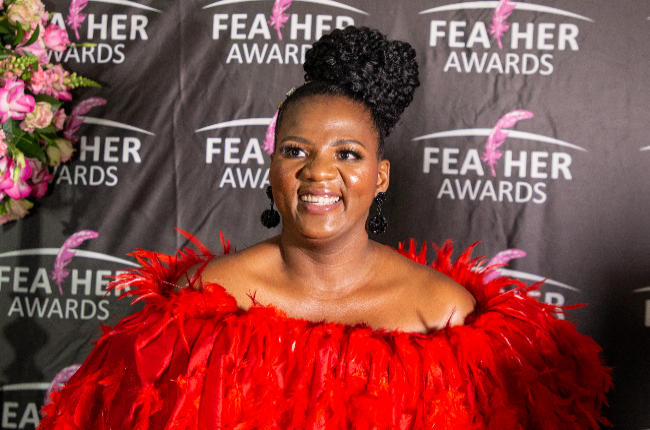 Shauwn Mkhize might not have won an award but she stole the show with her two glamorous outfits. 