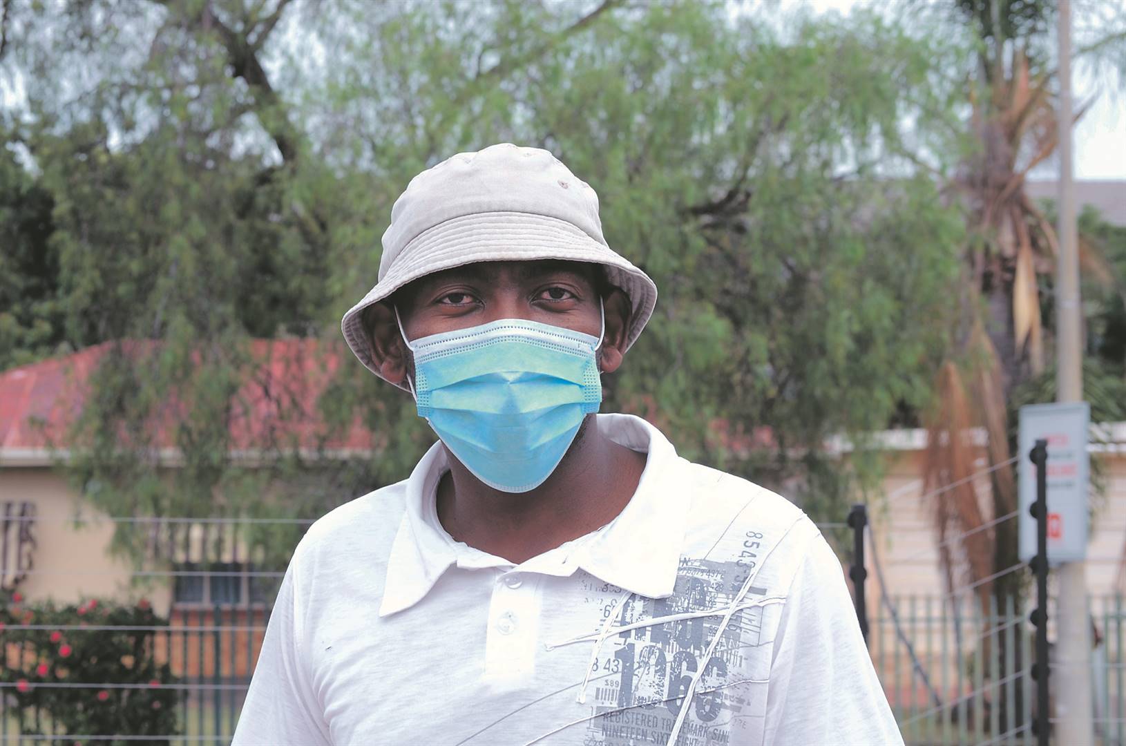 Kagiso Seboleiso said catching the virus was a blessing from the ancestors to prove that African medical knowledge can play a role, given a chance. ­      Photo by  Rapula Mancai
