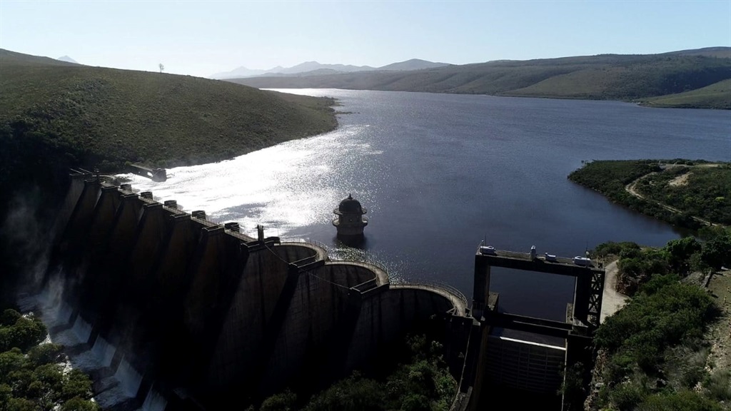 The Kouga Dam is expected to overflow on Friday evening.