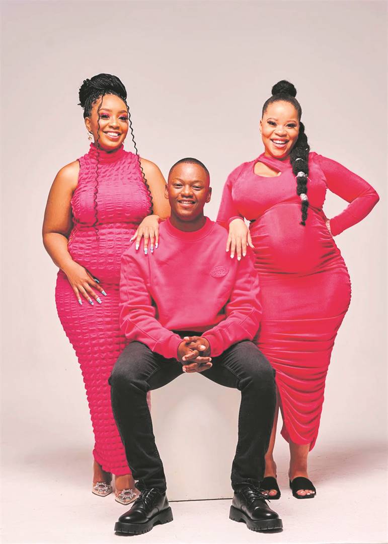 Mpumelelo Mseleku and his girlfriends prepare for a polygamous marriage. Photo: supplied