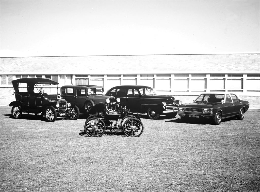 Early Ford models built in Port Elizabeth during t