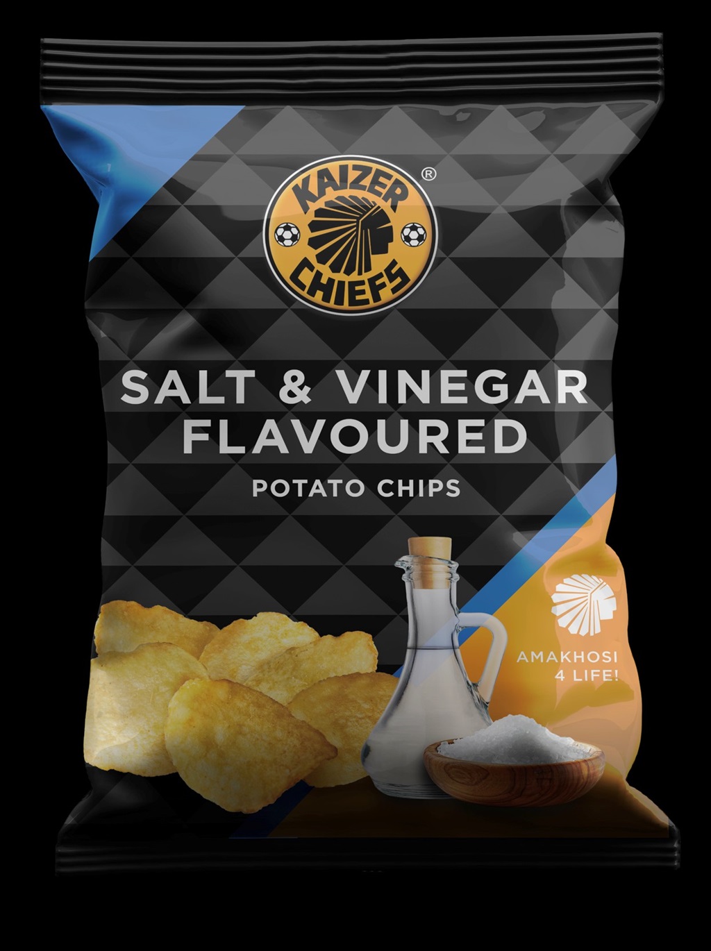 Kaizer Chiefs has revealed a new range of chips, with three different flavours available.