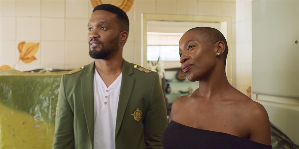 Busisiwe Lurayi and Yonda Thomas, who play characters stuck in a weird grey area between friendship and romance, spent a lot of time together when they were filming the three-part series, which is available on Netflix. Picture: Supplied