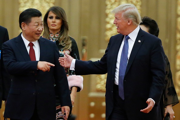 BEIJING, CHINA - NOVEMBER 9: U.S. President Donald