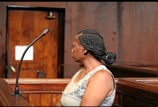 Nonhlanhla Matiwane in court. Photo by Antonio Muchave/Sowetan