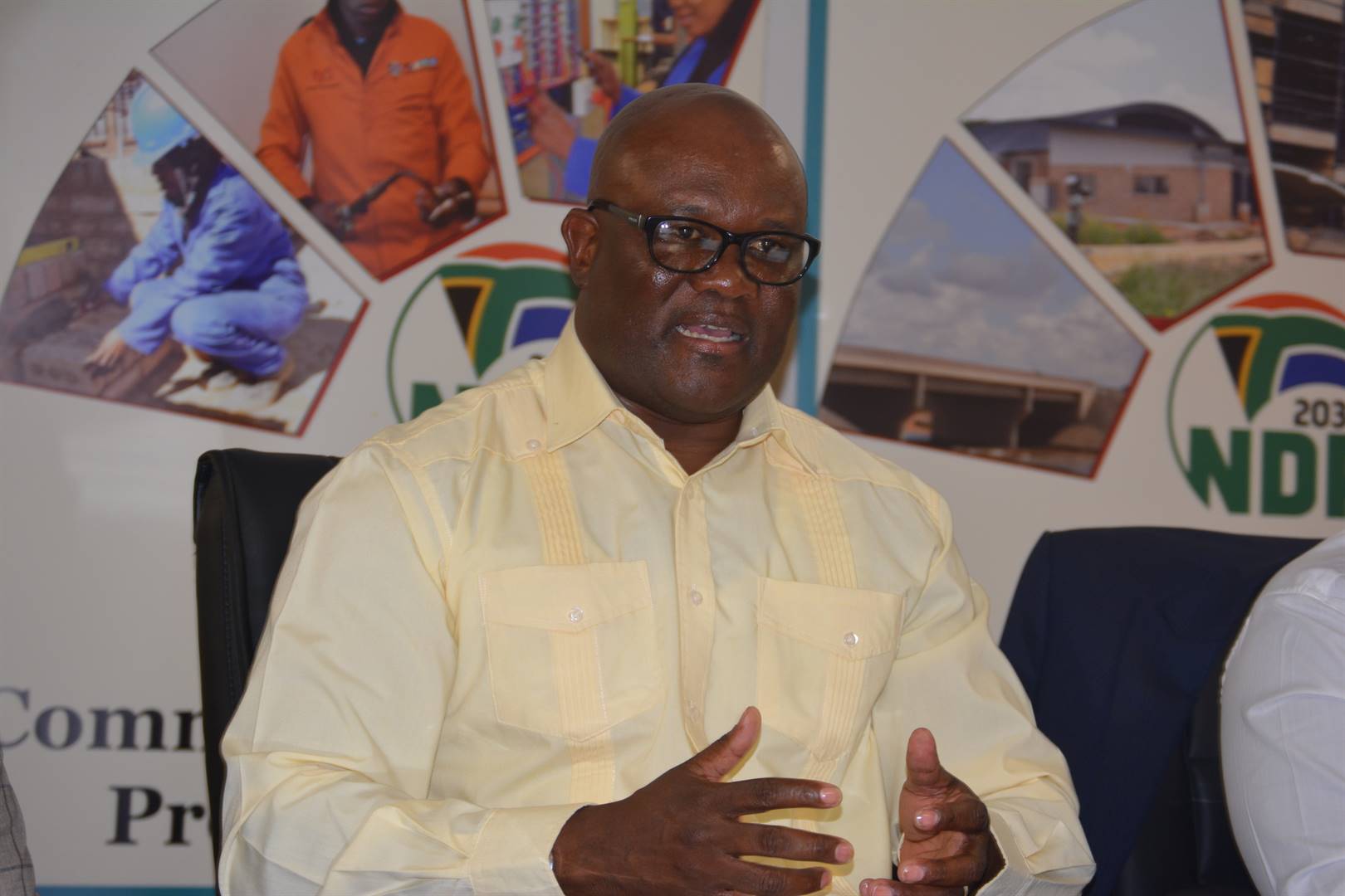 Public works and roads MEC in the North West, Gaoage Oageng Molapisi. 
