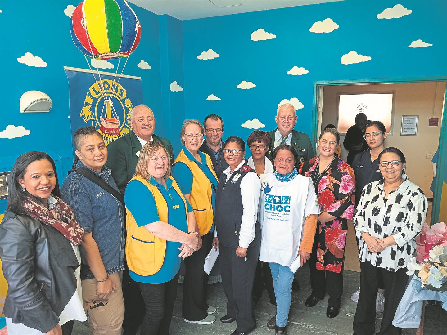 The new play room at the orthopaedic ward at Tygerberg Hospital where children who suffer from cancer are being treated, was officially launched on Wednesday last week. The room was renovated by members of The Lions Club Tokai.PHOTO: Richard Roberts