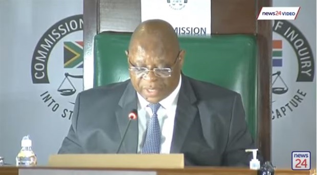 Zondo says Jacob Zuma received a summons on 22 October 2020
to appear at the state capture commission. Zondo sets out the context of the
recusal application. 

