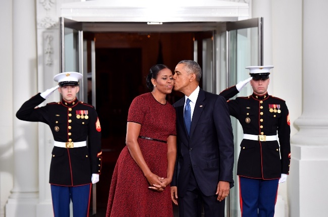 Michelle and Barack celebrate 31 yers of marraige