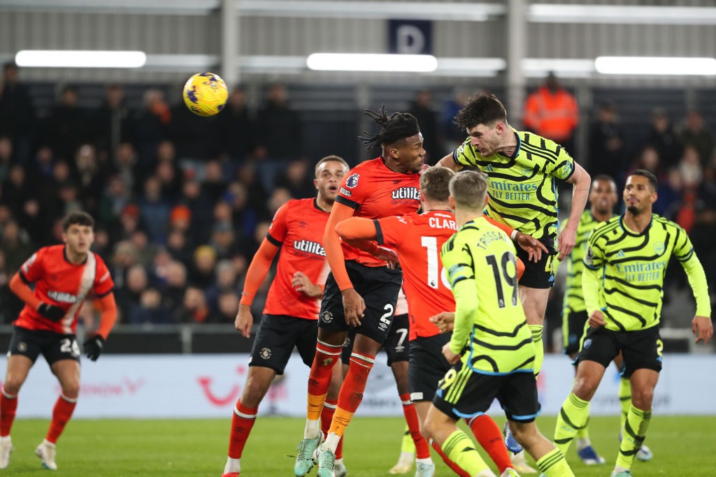 Premier League: como foi o jogo entre Arsenal e Luton Town