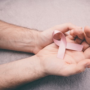 The five-year mortality rate for men with breast cancer is 19% higher than for women.