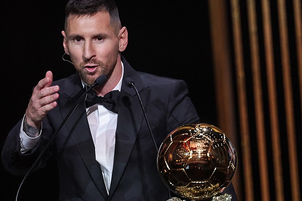 Lionel Messi's three votes for the 2023 Kopa Trophy have been revealed. 