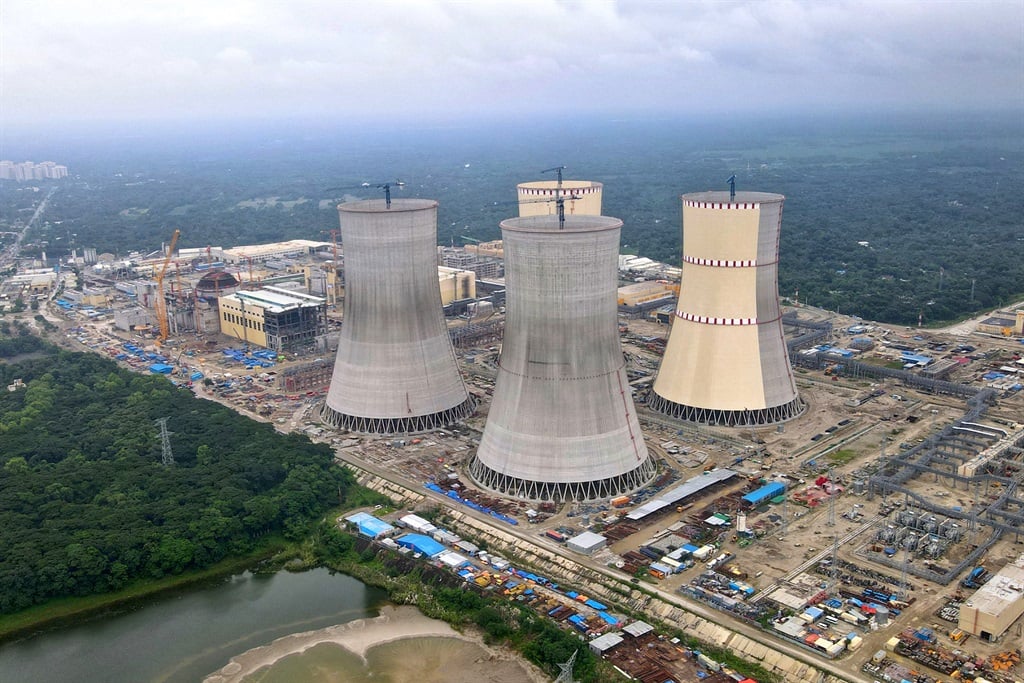 The Rooppur nuclear power plant in Bangladesh, seen on 5 October 2023.