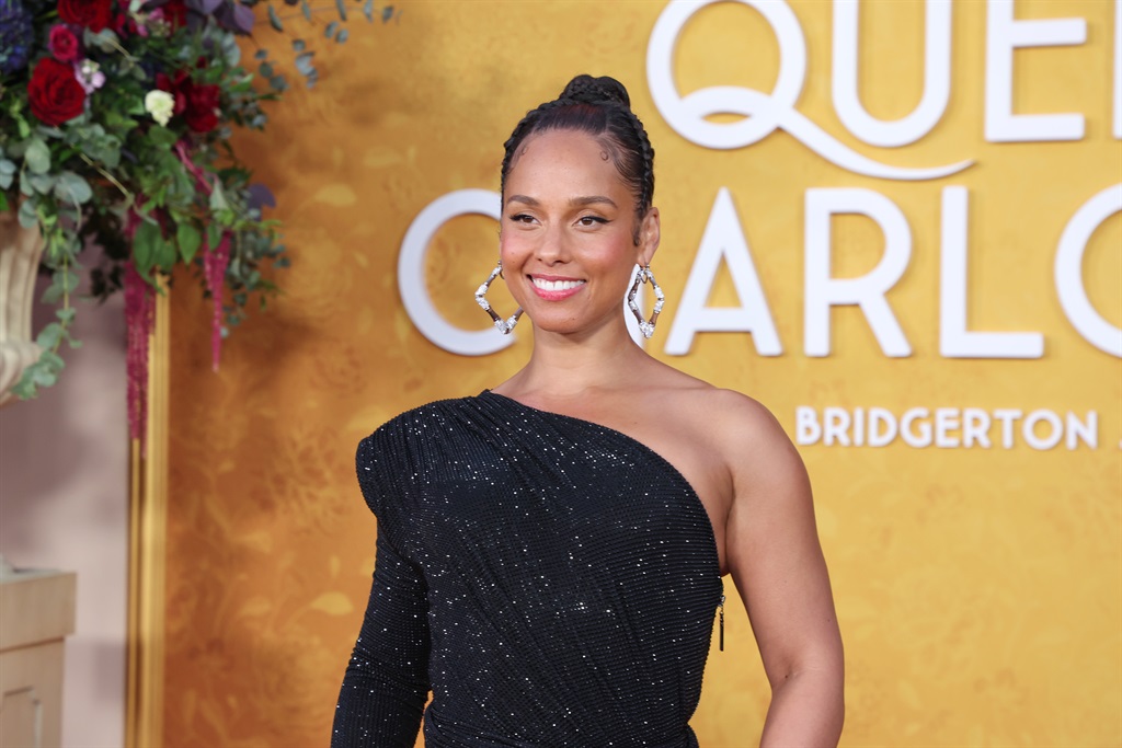 Alicia Keys attends Netflixs Queen Charlotte: A Bridgerton Story world premiere screening event at Regency Village Theatre on April 26, 2023 in Los Angeles, California. (Photo by Robin L Marshall/WireImage)