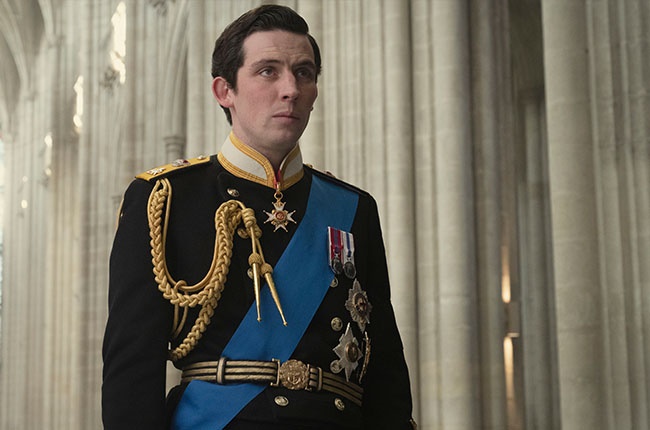 Josh O'Connor as Prince Charles in The Crown.
