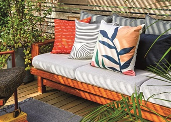3 ways to create a stylish outdoor space on a budget