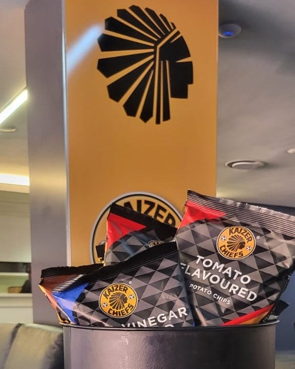 Kaizer Chiefs' snack range is produced by In2Food, the same manufacturers who work with Woolworths. 