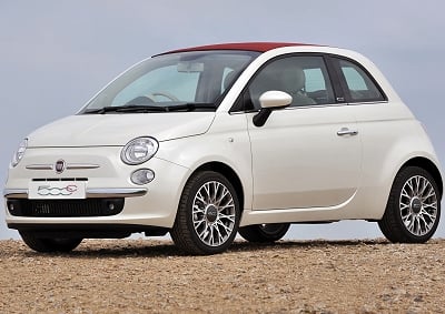 CUTE: Fiat's 500 Convertible is disarmingly lovable and ideal for cruising around during the summer