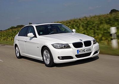 MORE EFFICIENT: Fuel consumption and CO2 emissions figures are down for most models in the BMW 3 Series range. 