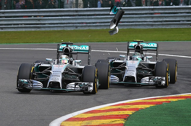 Mercedes F1 team shows off Lewis Hamilton's new ride - Autoblog