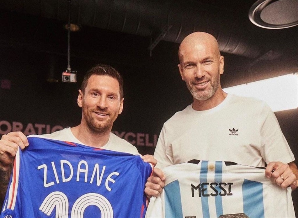 Lionel Messi and Zinedine Zidane recently spent some time in each other's company.