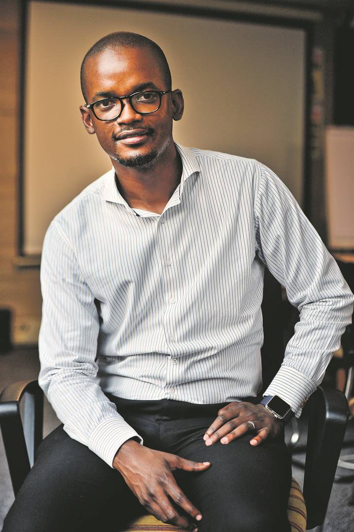  Philani Potwana is not your average banker Picture: Cebile Ntuli